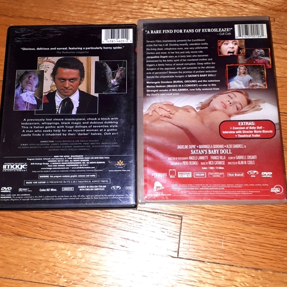 Double Bill Nude for Satan and Satan's Baby Doll on DVD - Picture 2 of 3